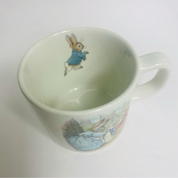 Wedgwood Peter Rabbit Nursery Ware Mug Celebration of Royal Birth 1982 William - Picture 5 of 10